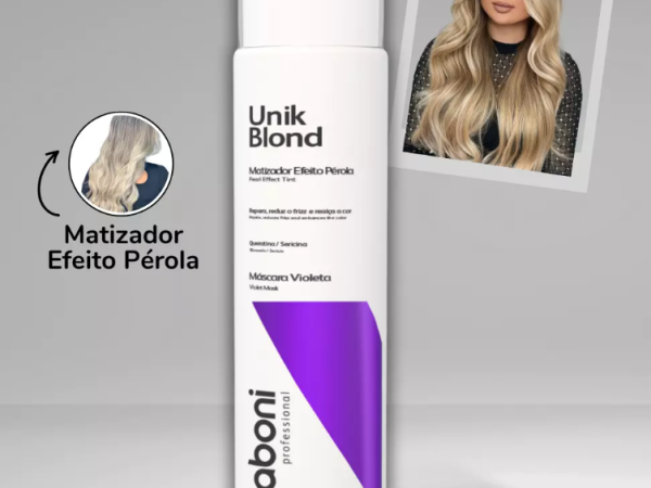 Por que o matizador perola é essencial para cabelos loiros?